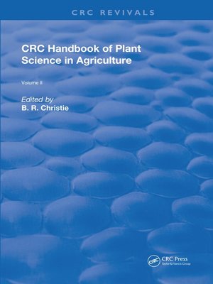 cover image of CRC Handbook of Plant Science in Agriculture